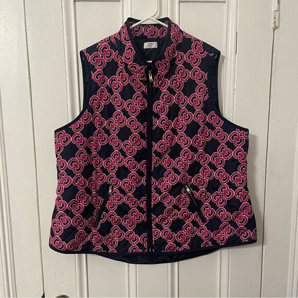 Crown & Ivy full zip vest jacket - Picture 1 of 4